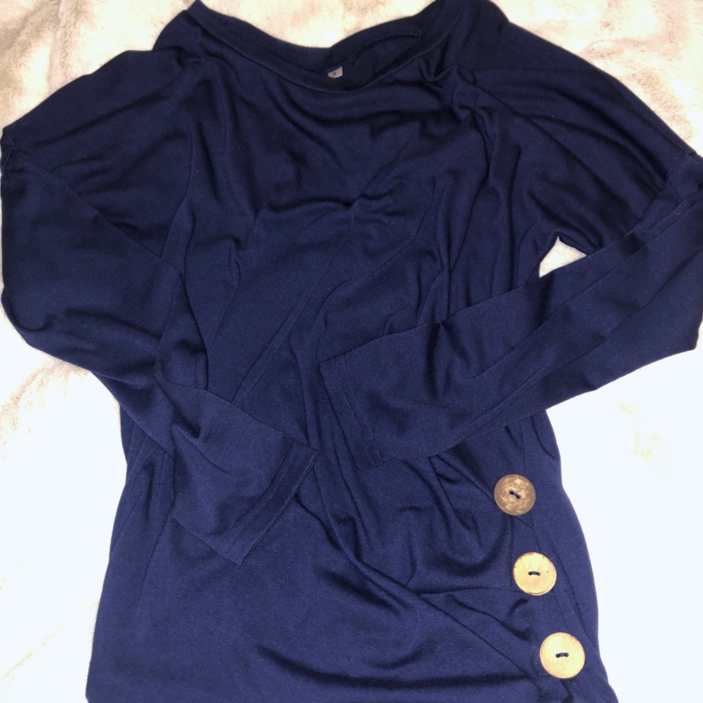 Dark blue long sleeve